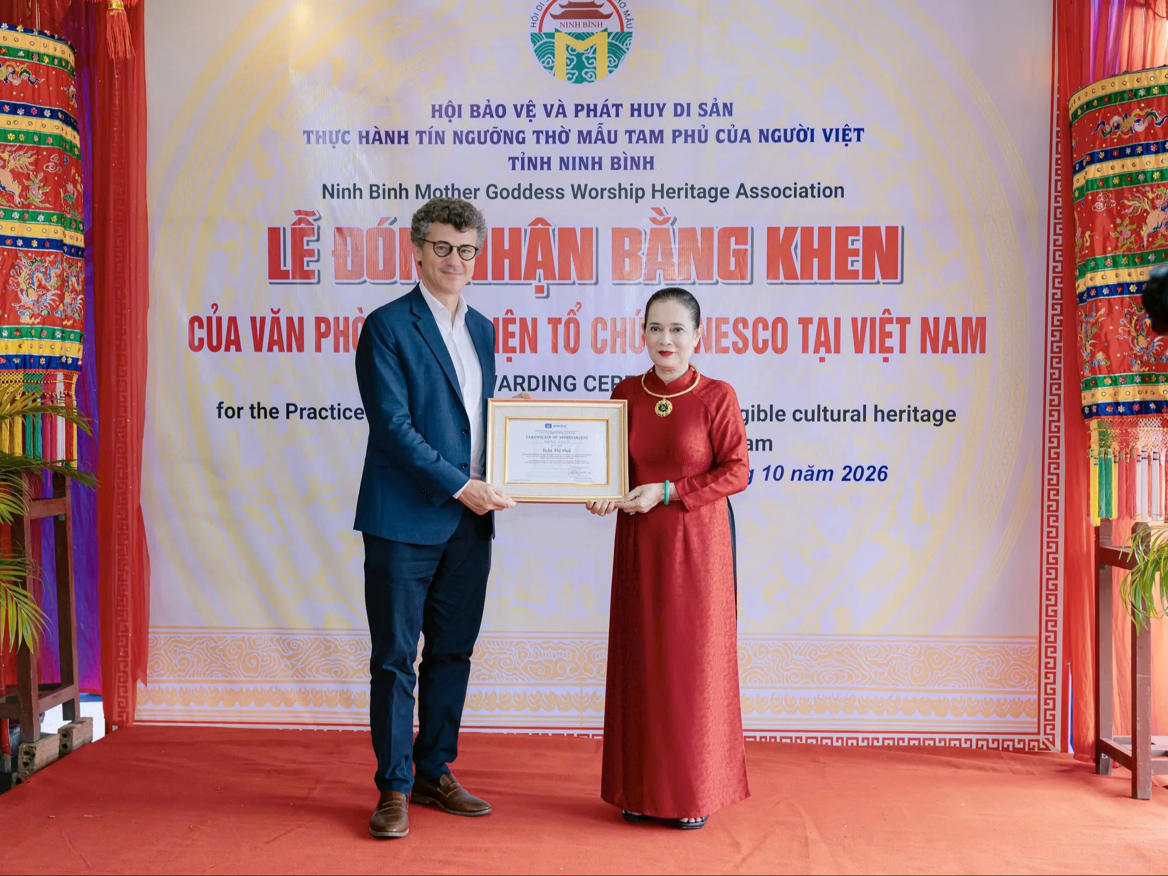 41 nghệ nhân gìn giữ di sản văn hóa tín ngưỡng thờ Mẫu Tam phủ của người Việt được UNESCO vinh danh