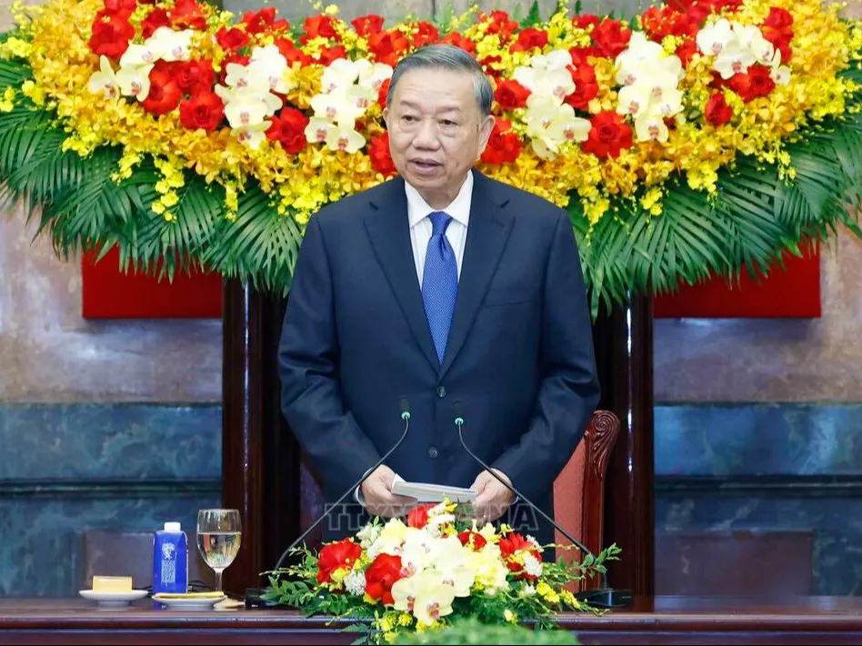 Bài phát biểu của Tổng bí thư, Chủ tịch nước Tô Lâm tiếp các trưởng đoàn tham dự Diễn đàn Tương lai ASEAN 2026