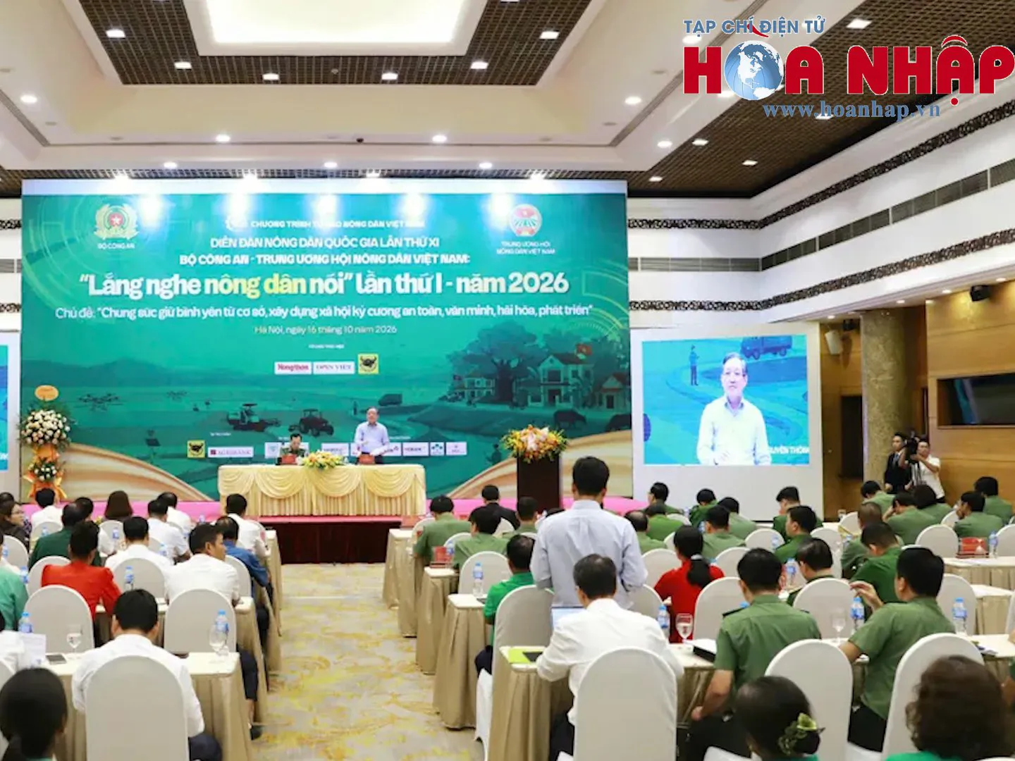 Bộ Công an đối thoại với nông dân: Đưa chuyển đổi số đến gần hơn với người dân nông thôn
