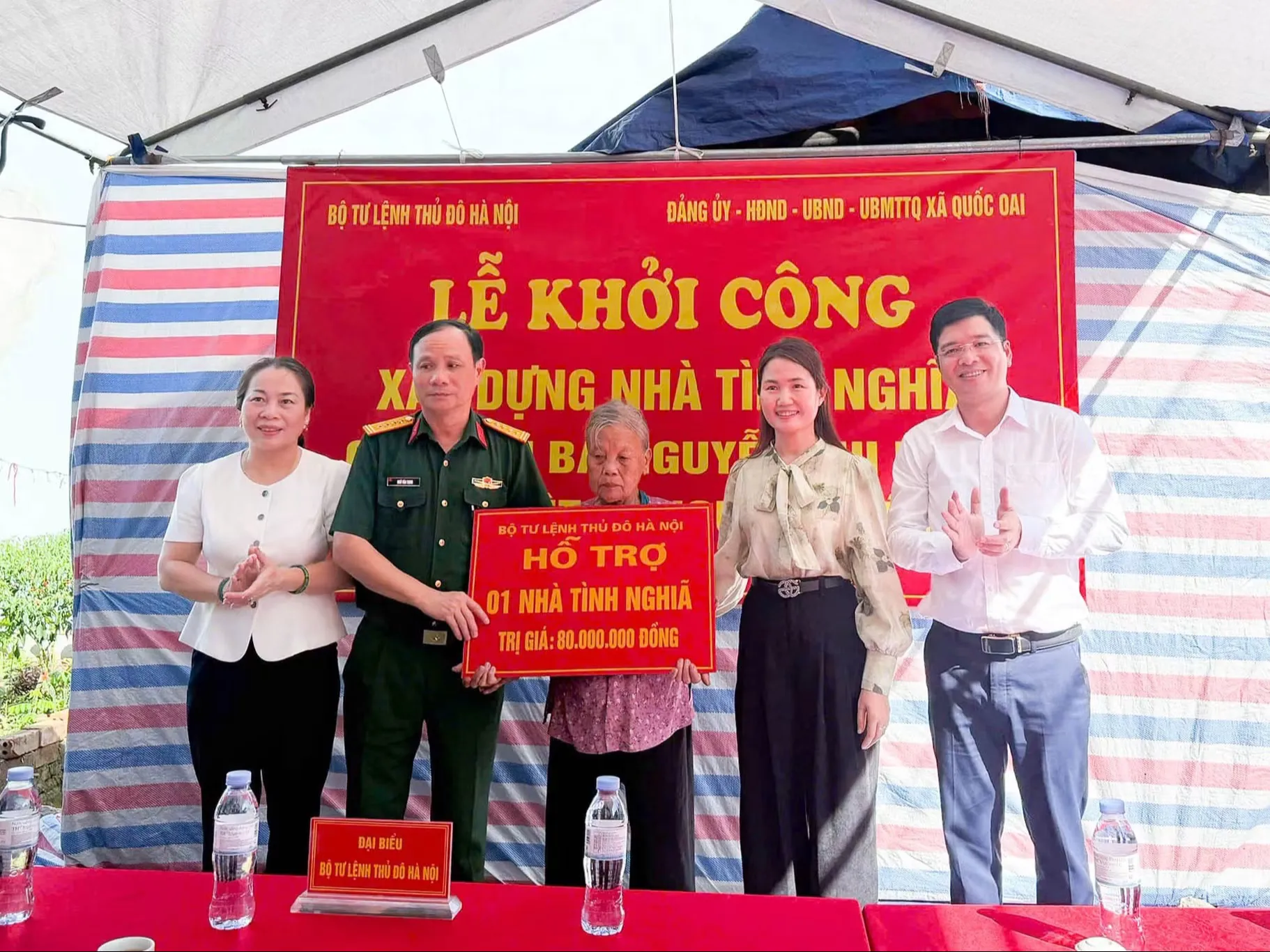    Chung tay xây dựng mái ấm nghĩa tình cho gia đình liệt sĩ ở Quốc Oai