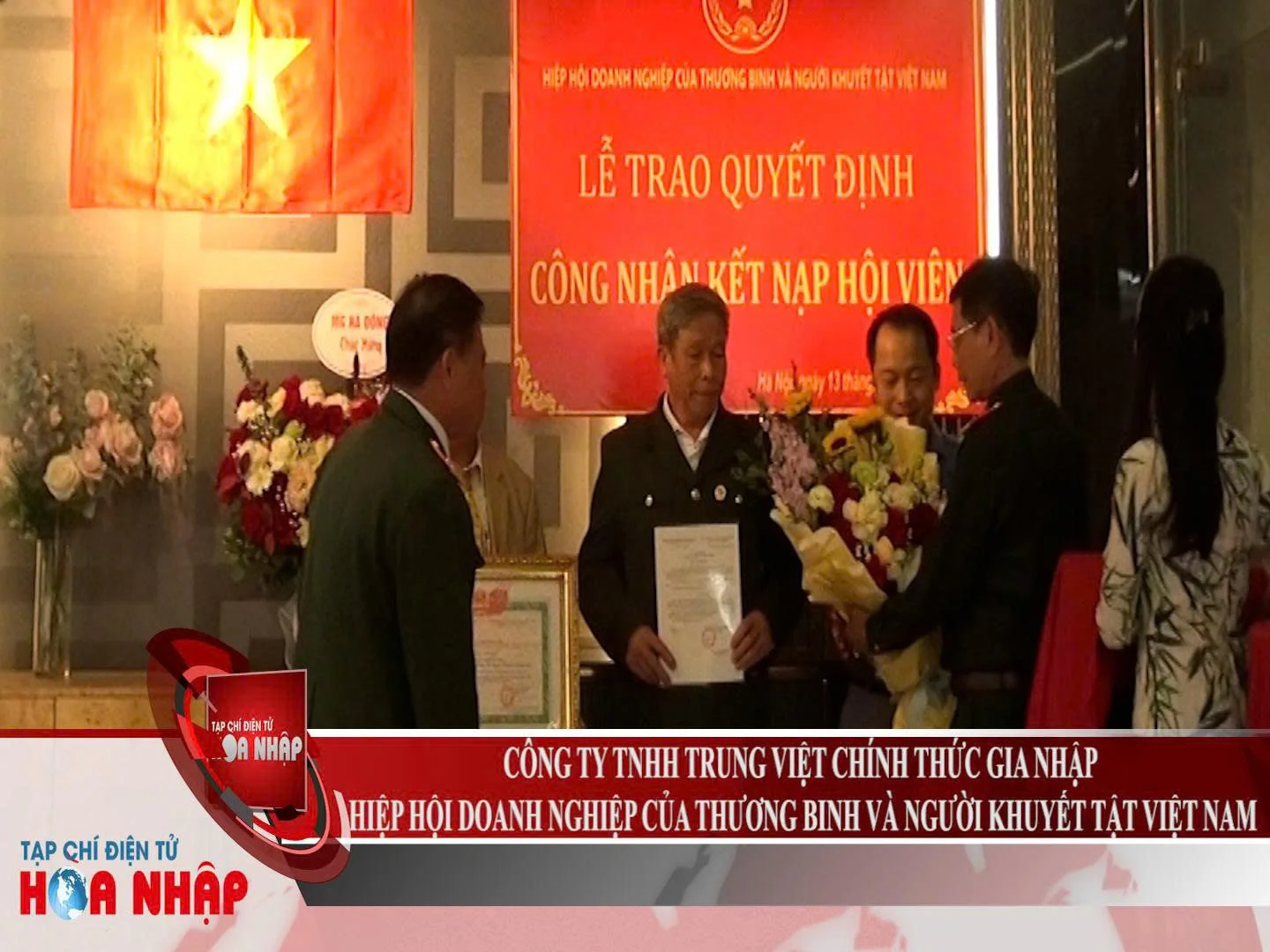  Công ty TNHH Trung Việt vinh dự là thành viên mới của Hiệp Hội VAIDE