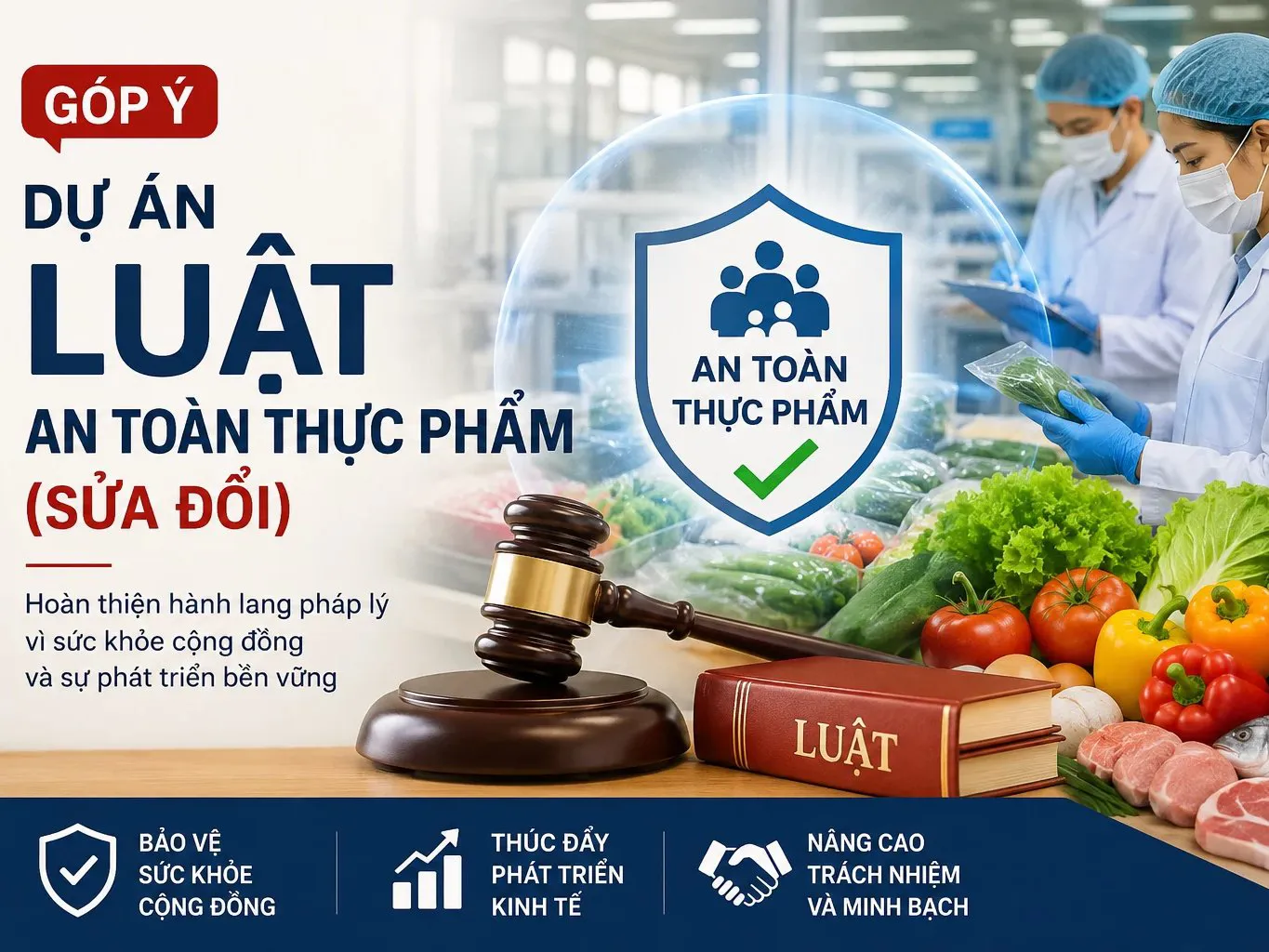 Doanh nghiệp kiến nghị về Luật An toàn thực phẩm ( sửa đổi)