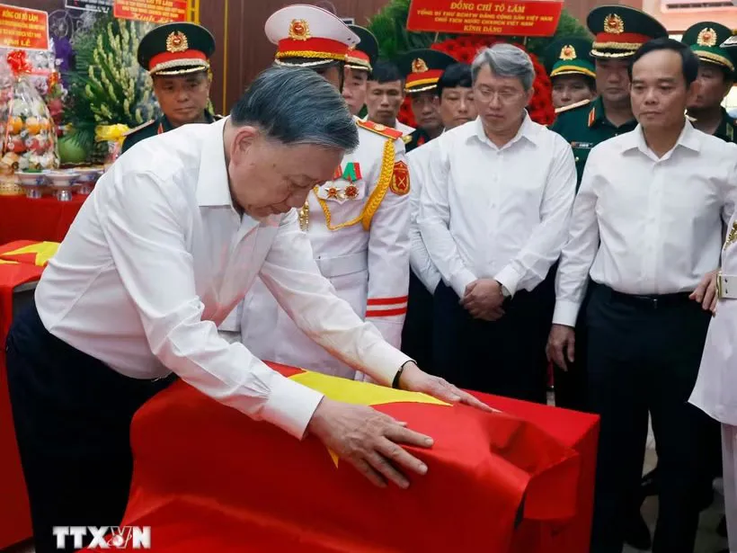 Bài phát biểu của Tổng Bí thư, Chủ tịch nước Tô Lâm tại cuộc gặp gỡ lực lượng làm nhiệm vụ tại công viên Lê Thị Riêng