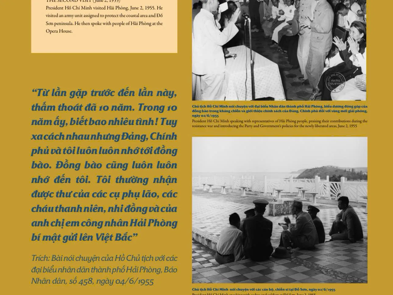Hải Phòng trưng bày chuyên đề ‘80 năm khắc ghi lời Bác’