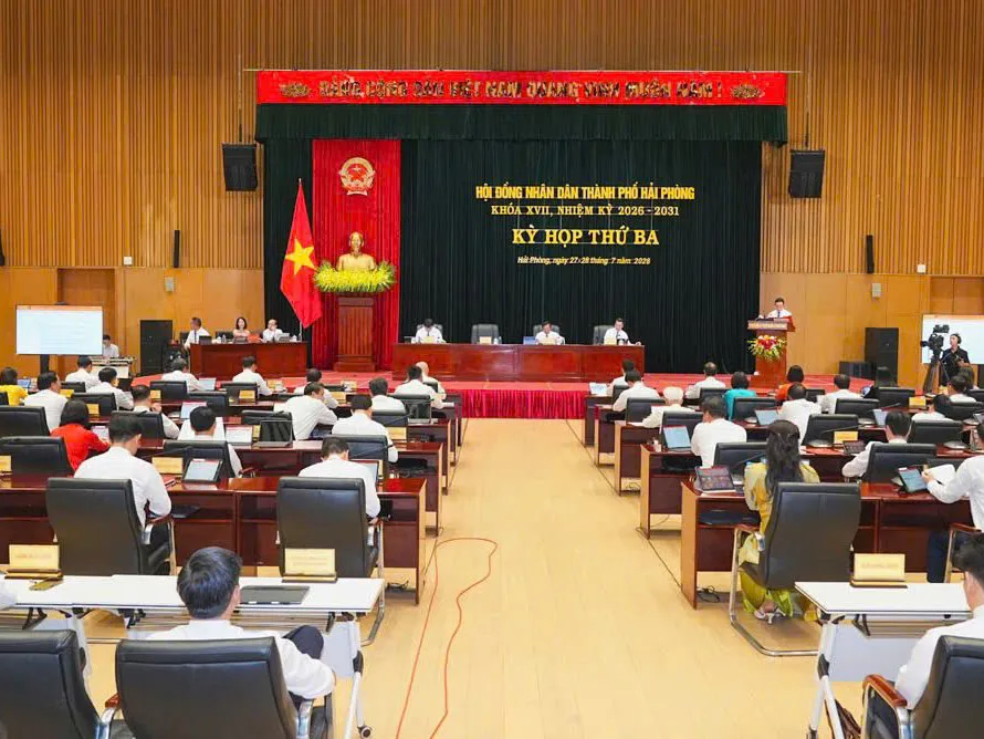HĐND TP.Hải Phòng khai mạc kỳ họp thứ 3