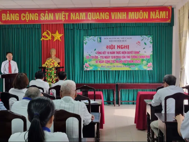 HNM thành phố Huế tổ chức hội nghị tổng kết 10 năm thực hiện Quyết định số 1791/QĐ-TTg 