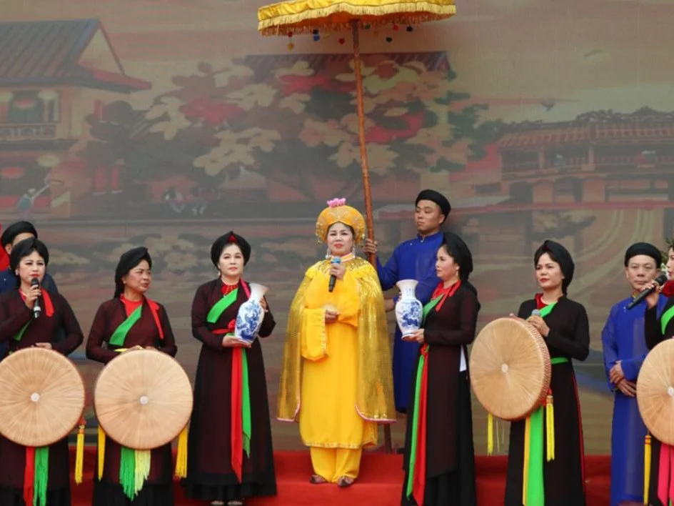 Khai mở lễ hội Đền Vua Bà, nơi khởi phát làn điệu Quan họ, tại Bắc Ninh năm 2026