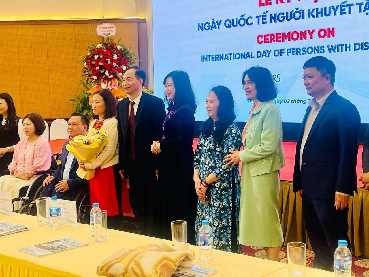 Thúc đẩy hòa nhập xã hội cho người khuyết tật tại Lễ kỷ niệm Ngày Quốc tế Người Khuyết tật