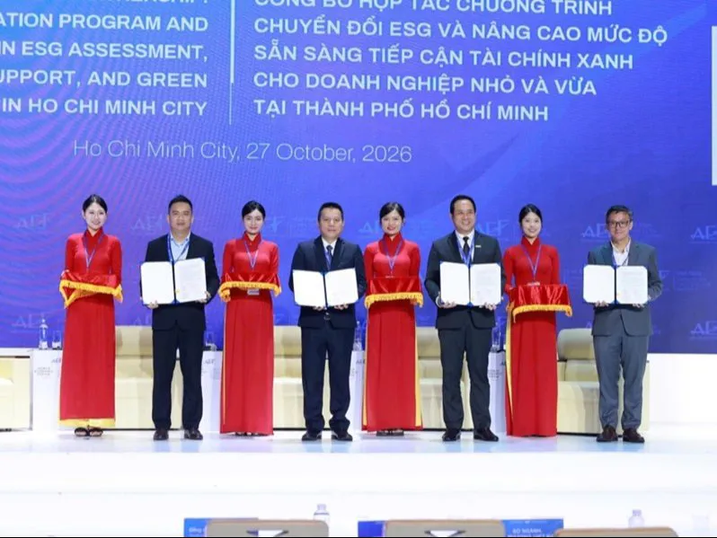 Nam A Bank tăng cường kết nối nguồn lực toàn cầu, thúc đẩy ESG và công nghệ tại AEF 2026