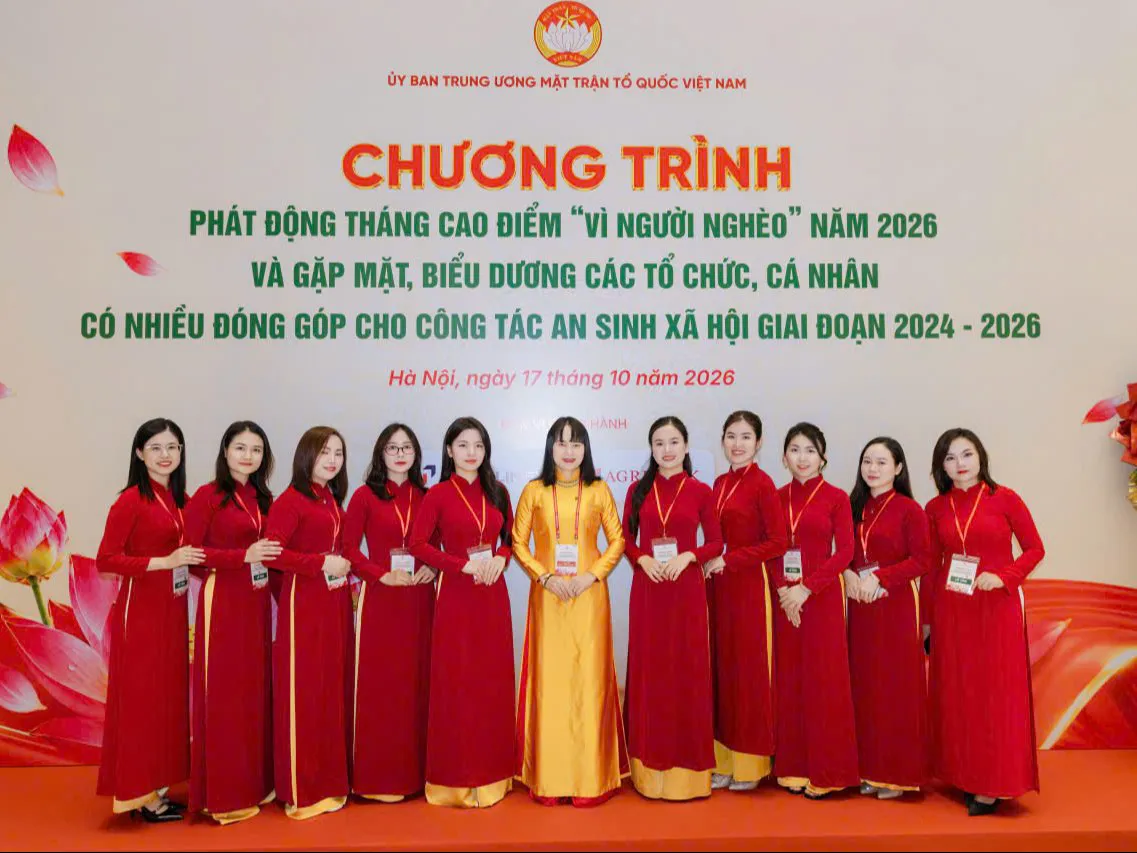 Ngân hàng Nông nghiệp và Phát triển nông thôn Việt Nam được vinh danh vì đóng góp cho an sinh xã hội giai đoạn 2024–2026