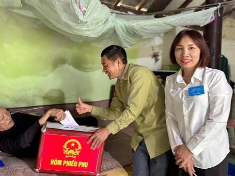 Nghệ An: Gần 100% cử tri tham gia bầu cử