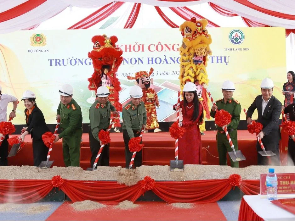 T&T Group và SHB đồng hành cùng Bộ Công an xây dựng Trường mầm non tại Lạng Sơn