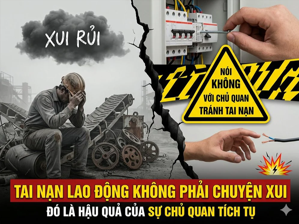 Tai nạn lao động không phải chuyện xui