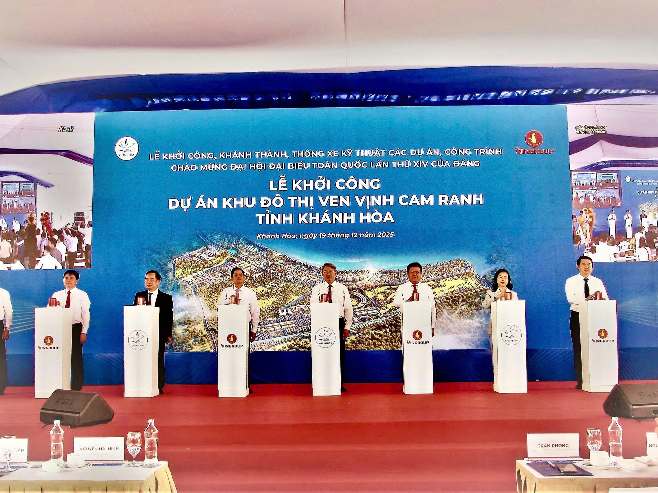 Tập đoàn Vingroup: Khởi công Dự án Khu đô thị ven vịnh Cam Ranh