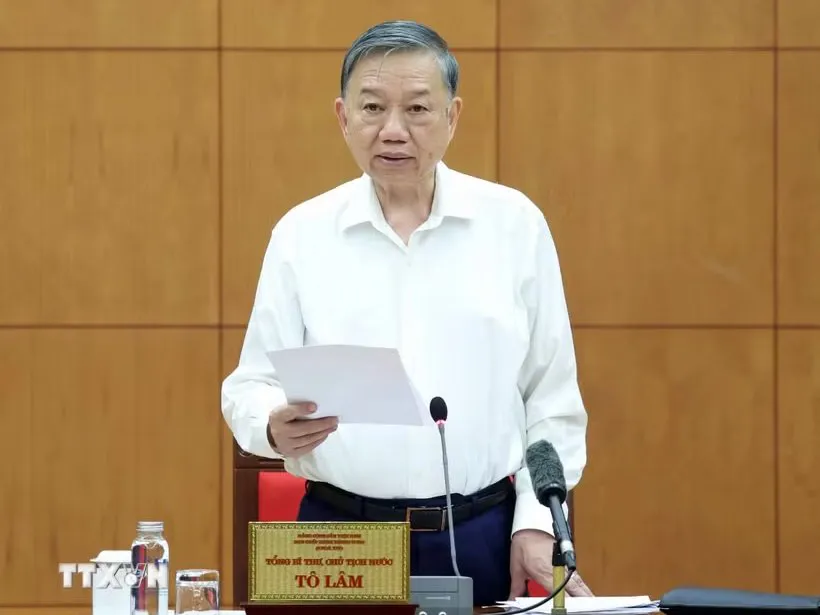 Tổng Bí thư, Chủ tịch nước Tô Lâm: Hoàn thiện quy định về đảng viên làm kinh tế tư nhân, phát huy nguồn lực cho phát triển