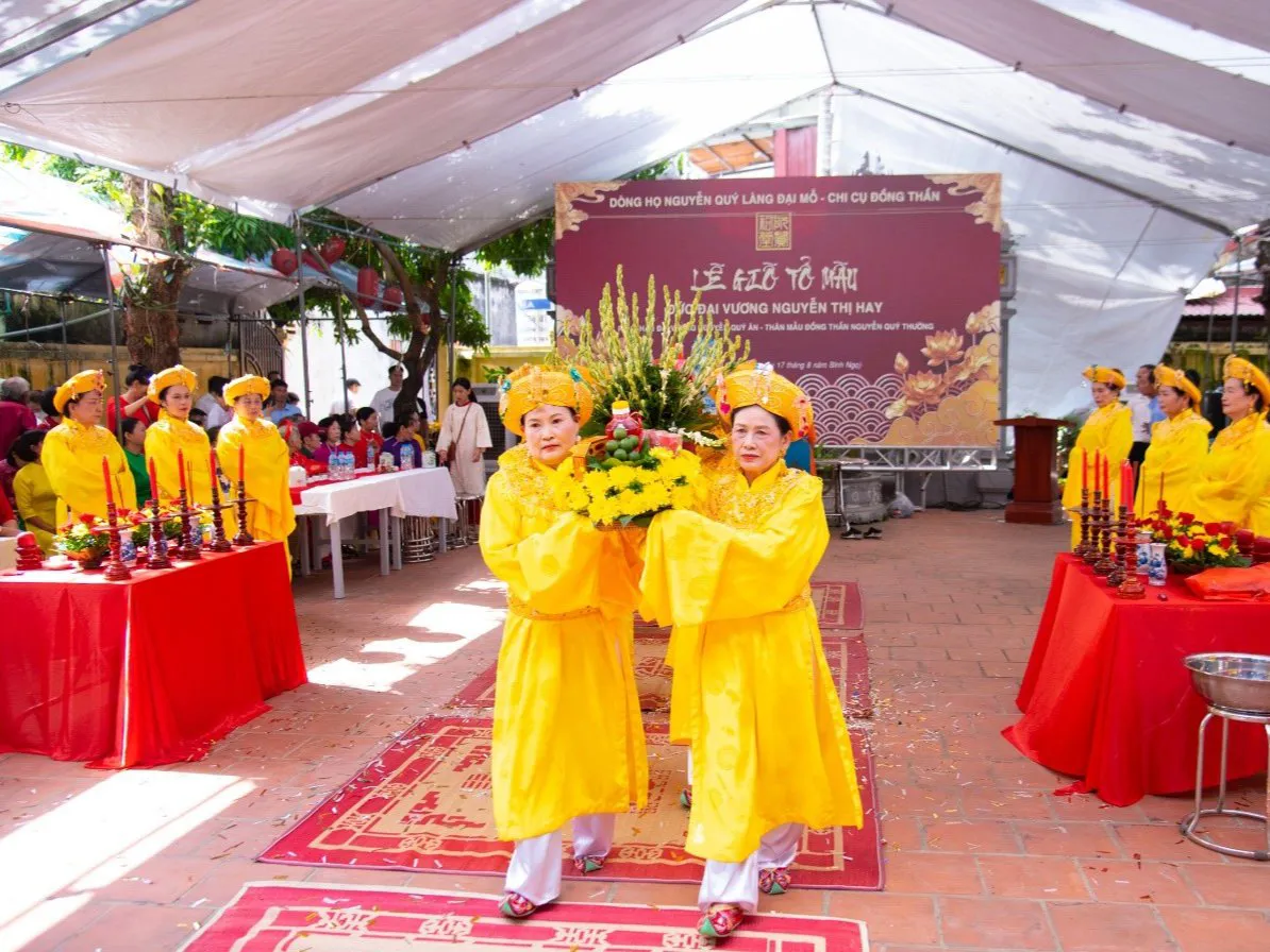 Tưởng nhớ Tổ mẫu Nguyễn Thị Hay, tiếp nối truyền thống qua nhiều thế hệ