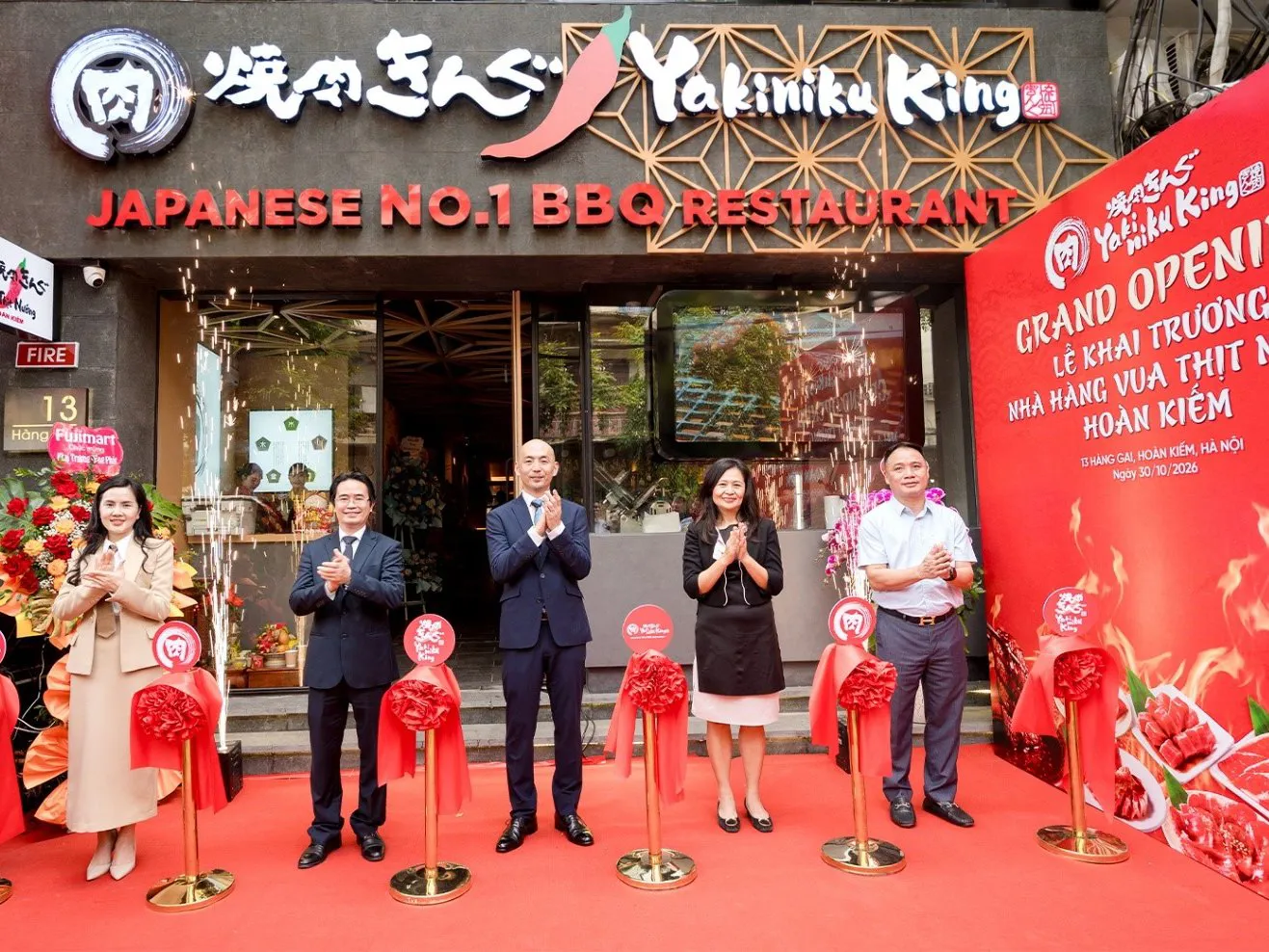 Vua thịt nướng Nhật Bản - Yakiniku King khai trương nhà hàng đầu tiên tại Việt Nam