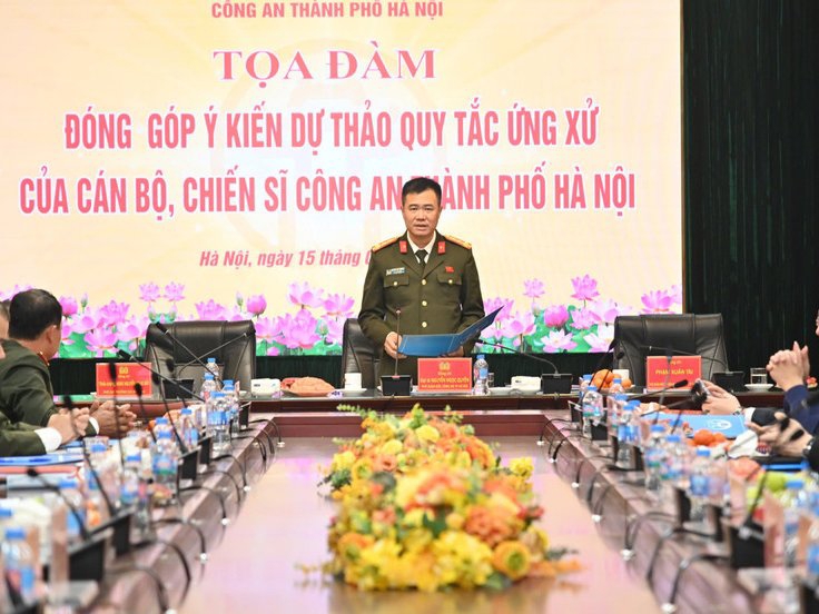 Xây dựng lực lượng Công an Thủ đô chính quy, tinh nhuệ, hiện đại, nhân văn