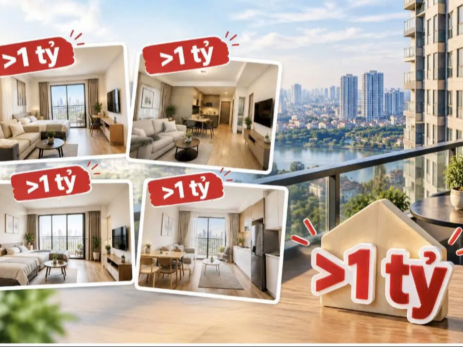 Xuất hiện trở lại căn hộ giá trên 1 tỷ đồng ở Hà Nội