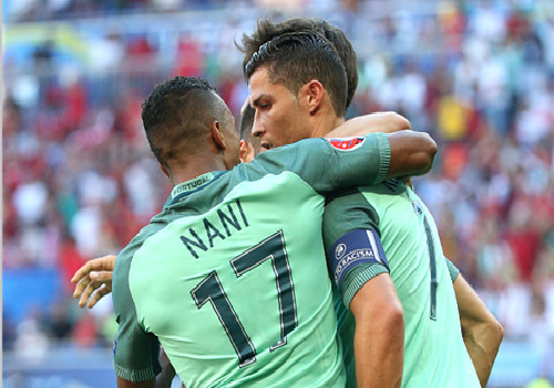 Nani phủ nhận bất hòa với Ronaldo