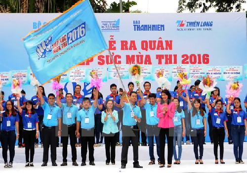 Gần 20.000 sinh viên tham gia chương trình Tiếp sức mùa thi 2016