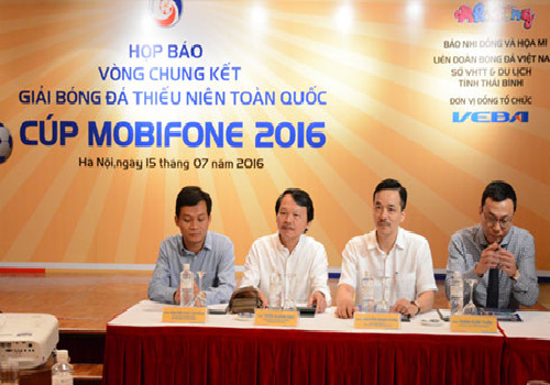 Khởi tranh vòng chung kết Giải bóng đá thiếu niên toàn quốc