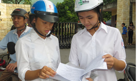 Hướng dẫn thí sinh xem điểm thi THPT Quốc gia do Bộ Giáo dục cung cấp