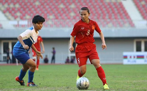 ĐT nữ Việt Nam 'hủy diệt' Singapore ngày ra quân giải Đông Nam Á
