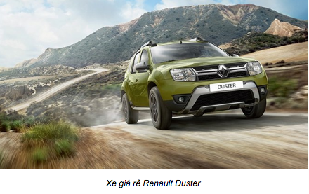 Bảng giá xe Renault mới nhất tháng 8/2016 