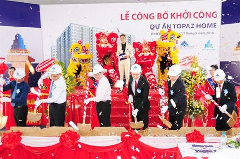 Khởi công dự án nhà ở xã hội Topaz Home