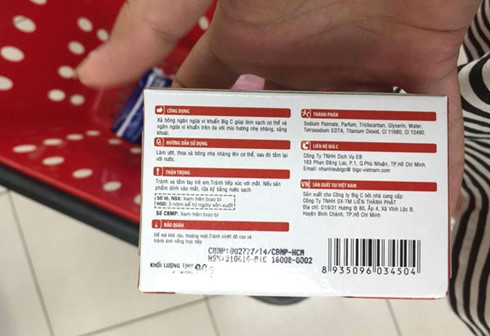 Xà phòng gây ung thư: Mỹ cấm, Việt Nam bán tràn lan