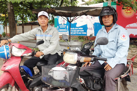 “Hiệp sỹ” cứu thương gieo lòng nhân ái vùng đất gốm
