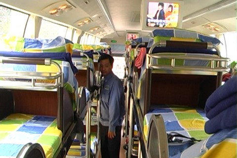 Tháo bỏ ngay ti vi, tủ lạnh 'độ' trên xe khách