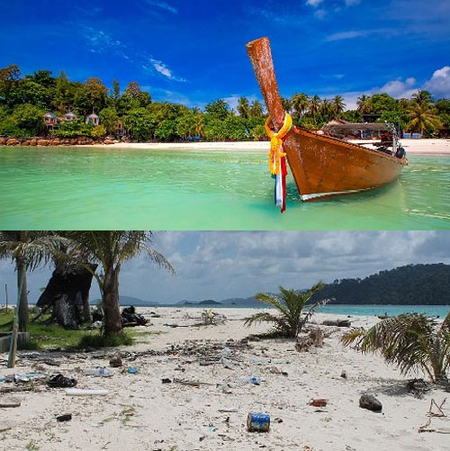 Vỡ mộng khi cảnh thiên đường trông như ngày tận thế