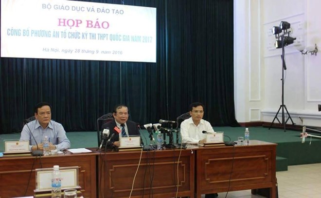 Thi THPT quốc gia 2017: Không công bố đề thi và đáp án môn trắc nghiệm sau thi