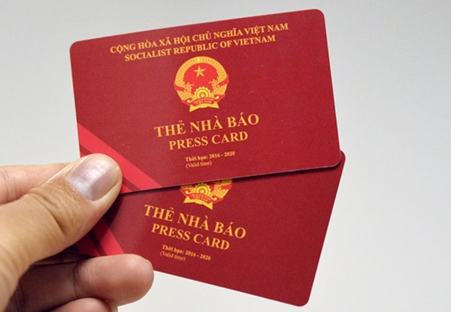 Chấn chỉnh việc cấp các loại giấy tờ, thẻ gây nhầm lẫn với Thẻ nhà báo.