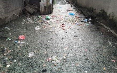 Hà Nội: “Bể phốt” lộ thiên khiến hàng trăm hộ dân ngạt thở