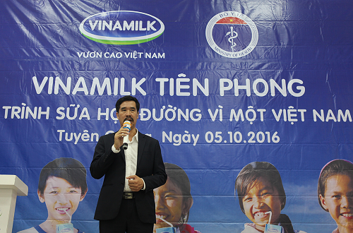 Vinamilk tiên phong trong sữa học đường, vì một Việt Nam vươn cao