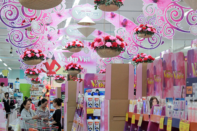 Chăm sóc sắc đẹp miễn phí tại Big C nhân dịp 20-10