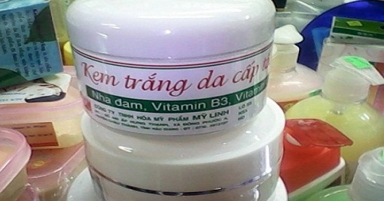 Kem trắng da Mỹ Linh và loạt sản sản khác bị thu hồi trên toàn quốc