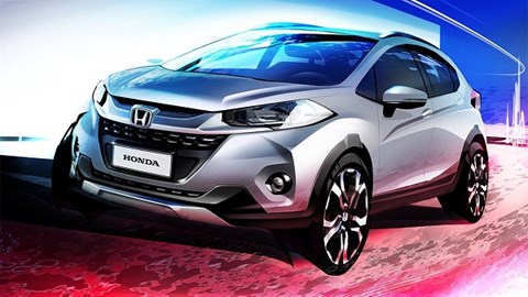 Honda hé lộ mẫu crossover WR-V mới cực kì hấp dẫn