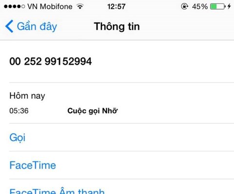 Cảnh báo thuê bao Mobifone bị các số điện thoại nước ngoài nháy máy lừa đảo