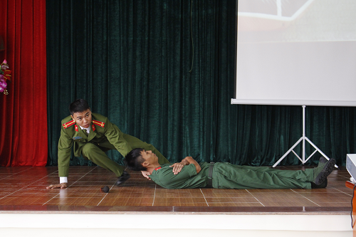 Đoàn 275 tập huấn, bồi dưỡng nghiệp vụ phòng cháy chữa cháy cho cán bộ, chiến sĩ trên địa bàn