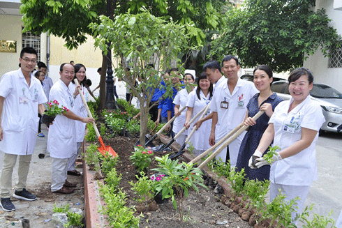 15 bệnh viện lớn vào cuộc vì Thủ đô xanh, sạch, đẹp