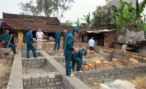 Sửa chữa, xây mới hơn 1300 ngôi nhà cho người có công