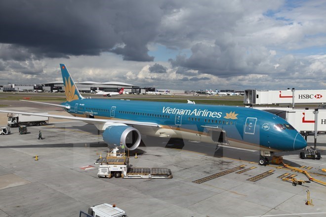 Vietnam Airlines đón nhận máy bay Boeing 787-9 Dreamliner thứ 10