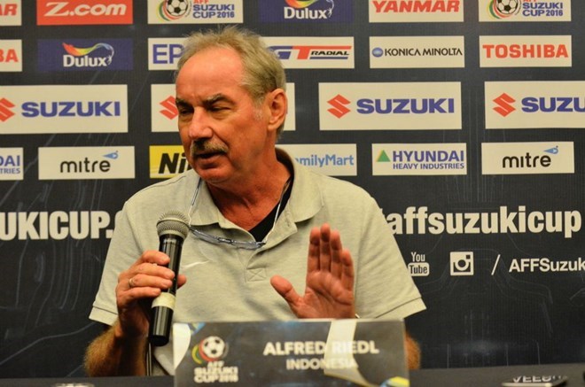 HLV Alfred Riedl hâm nóng trận 'sinh tử' Việt Nam - Indonesia
