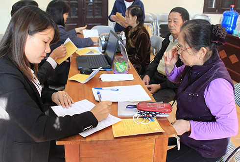 Nhiều loại trợ cấp sẽ được chi trả qua bưu điện