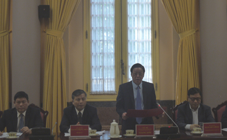 Công bố một số luật mới