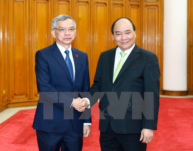 Thủ tướng tiếp Bộ trưởng Bộ Tài nguyên và Môi trường Lào